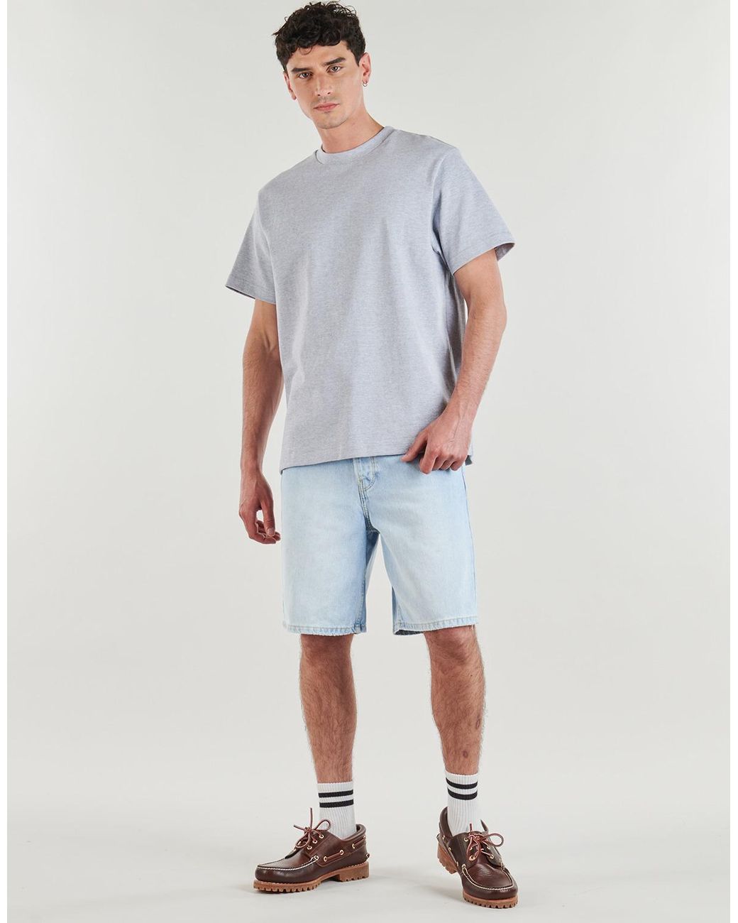 Only & Sons Blue Shorts Onsfade Lb 3155 Tai Dnm for men