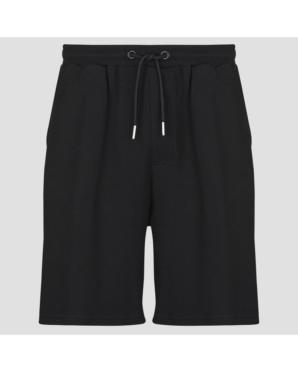Schott Nyc Black Shorts Tr Clay 30 for men