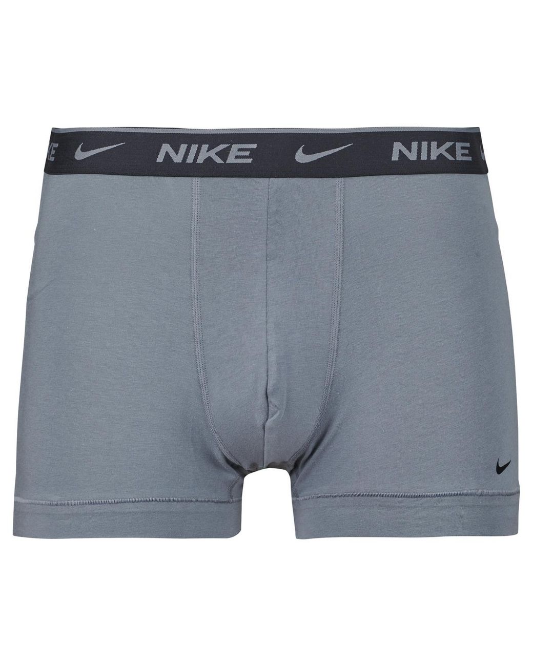 Nike Blue Boxer Shorts Essential Cotton Stretch Trunk 3 for men