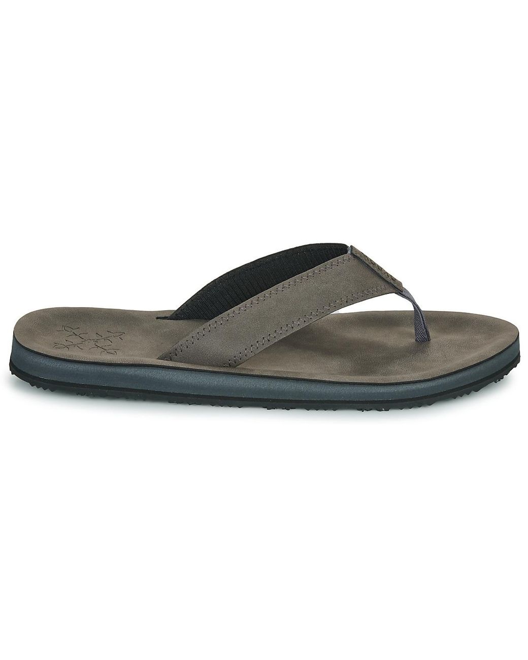 Oxbow Black Flip Flops / Sandals (shoes) Visko for men