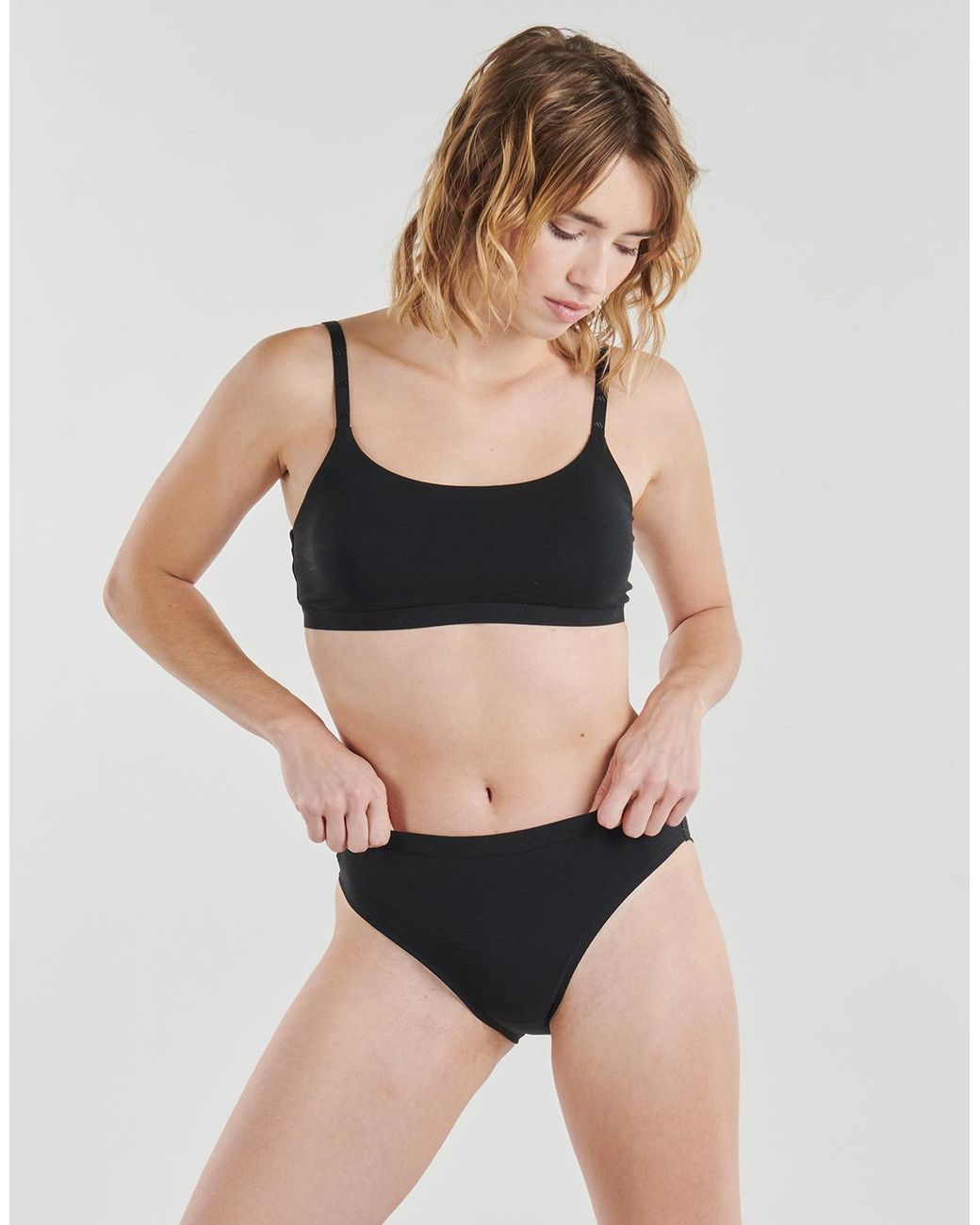 Adidas Black Knickers/panties Active Essentials Cotton