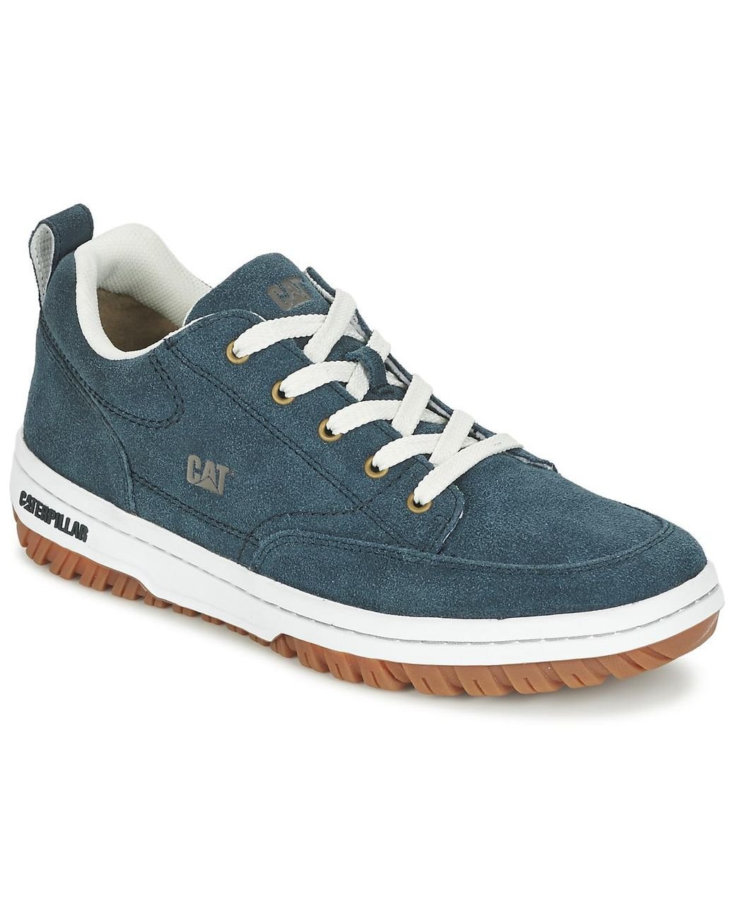 Caterpillar Decade Suede Shoes (trainers) in Blue for Men Lyst UK