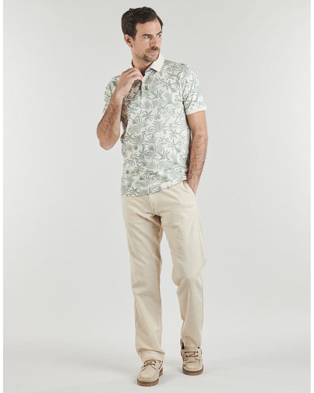 Jack & Jones Natural Straight Trousers Jpstkane Hybrid Bondi JOGGER for men