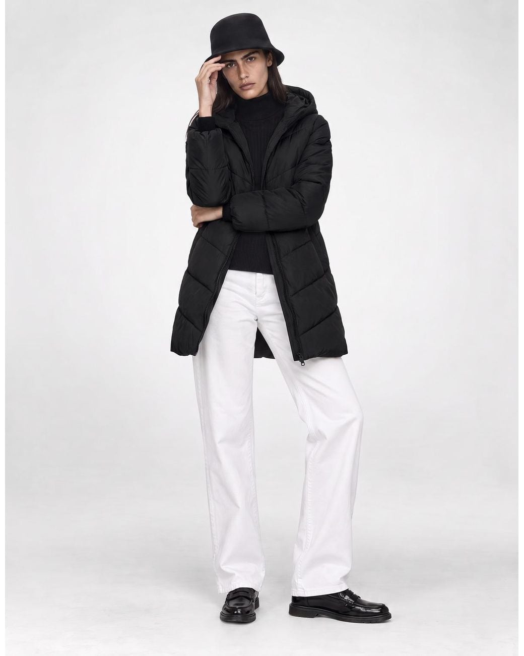 ONLY Black Duffel Coats Onlclair Puffer Coat