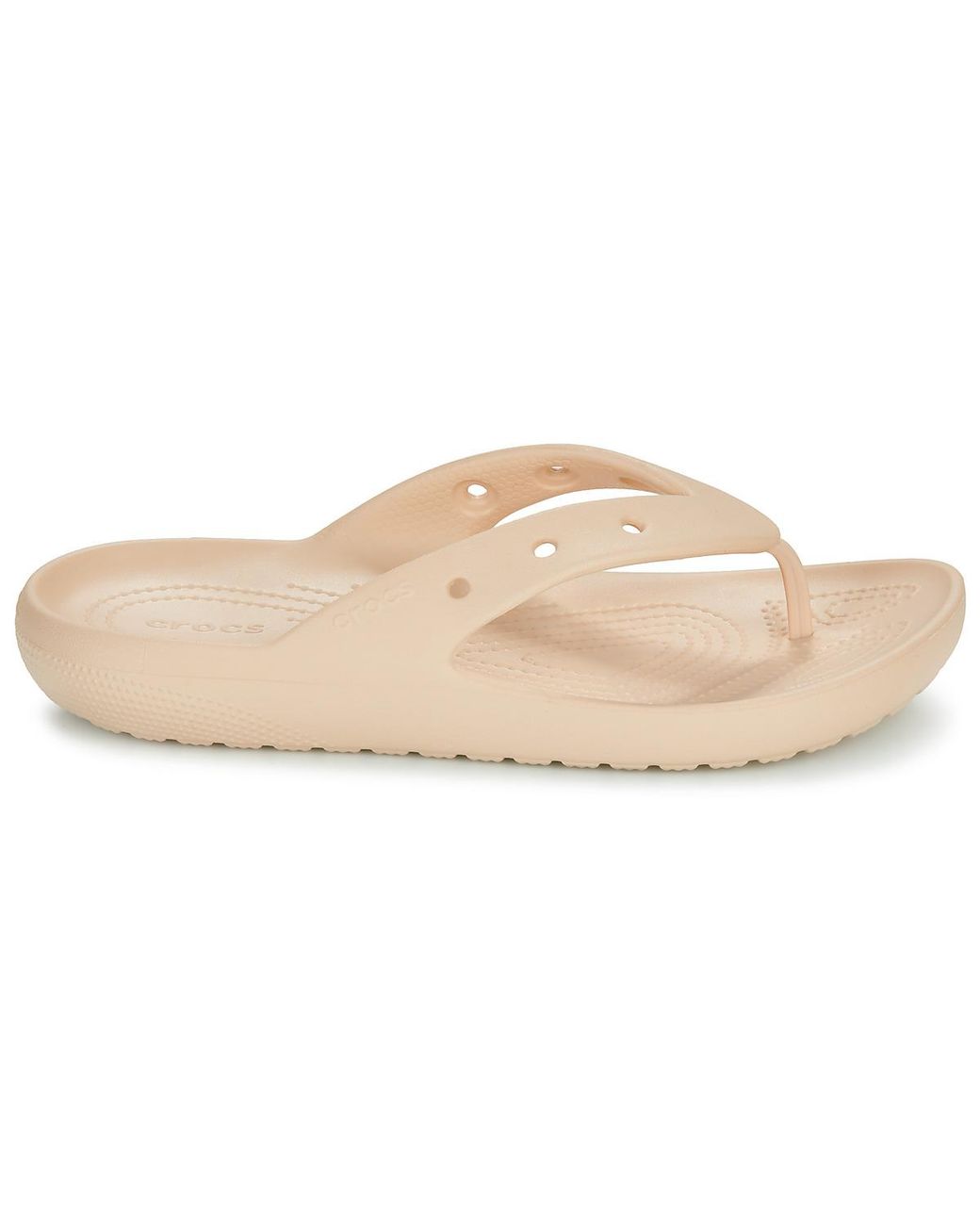 CROCSTM Natural Flip Flops / Sandals (shoes) Classic Flip V2