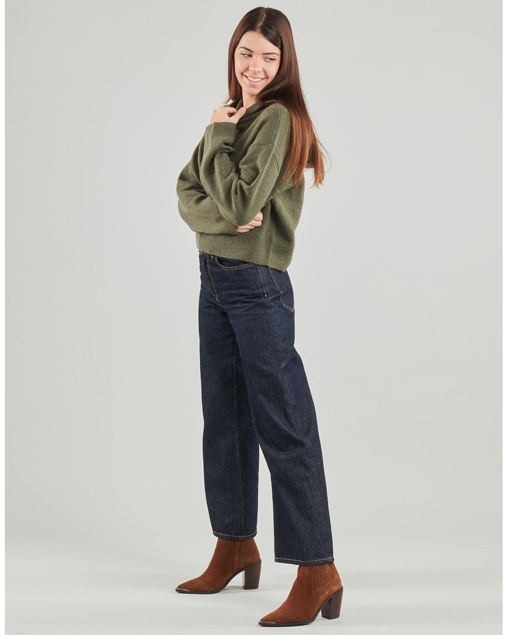 Jdy Green Sweater Rue Life