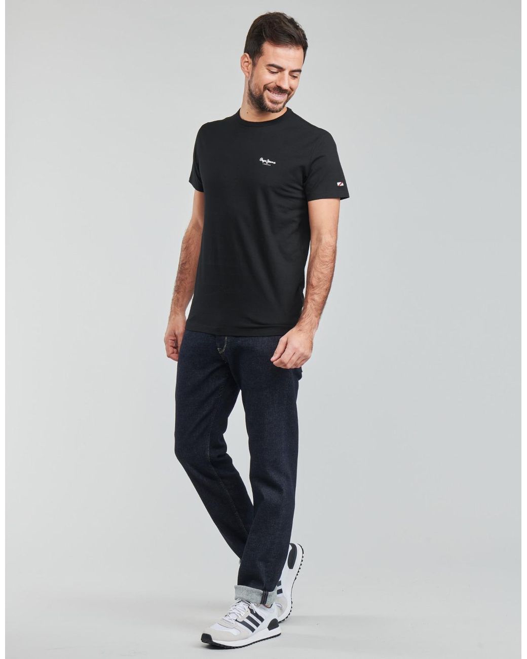 Pepe Jeans Black Original Basic Nos T Shirt for men