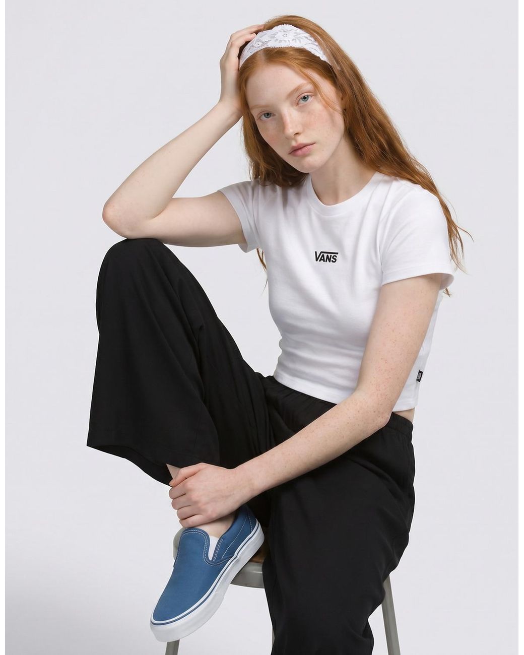 Vans White T Shirt Cameron Ss Tee