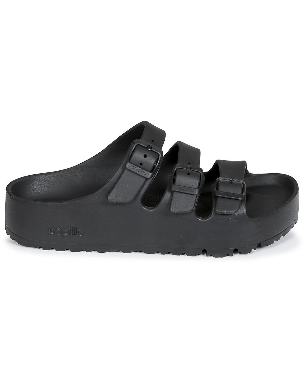 Birkenstock Black Mules / Casual Shoes Florida Iii Flex Platform Eva