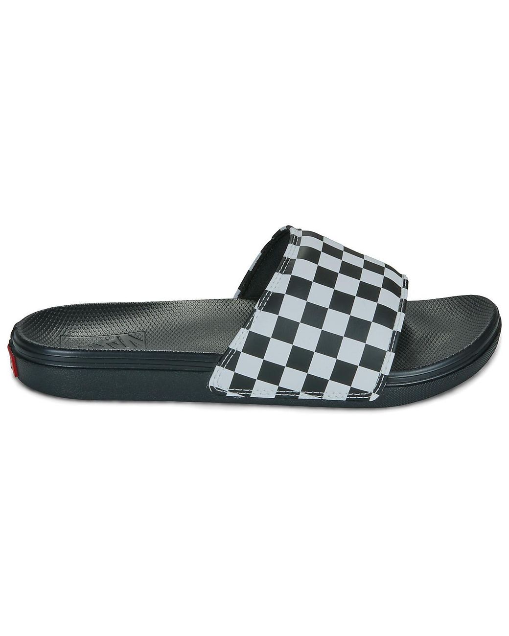 Vans Black Tap-dancing Mte La Costa Slide-on (checkerboard) Truwht/blk