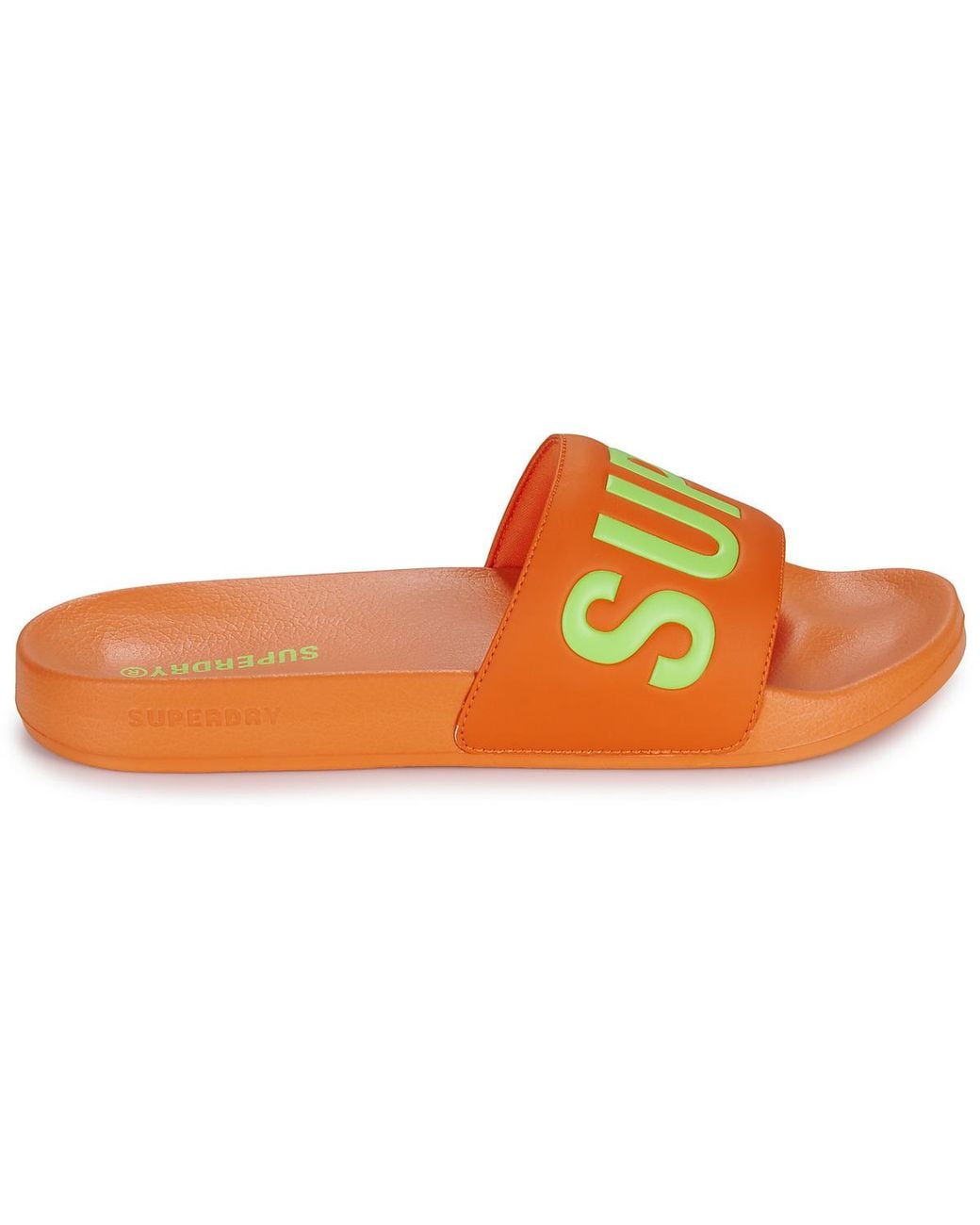Superdry Orange Tap-dancing Pool Slide for men