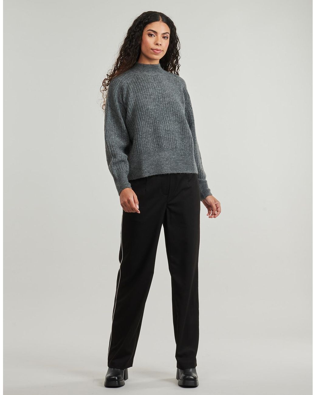 Vero Moda Black Wide-leg Trousers Vmnila