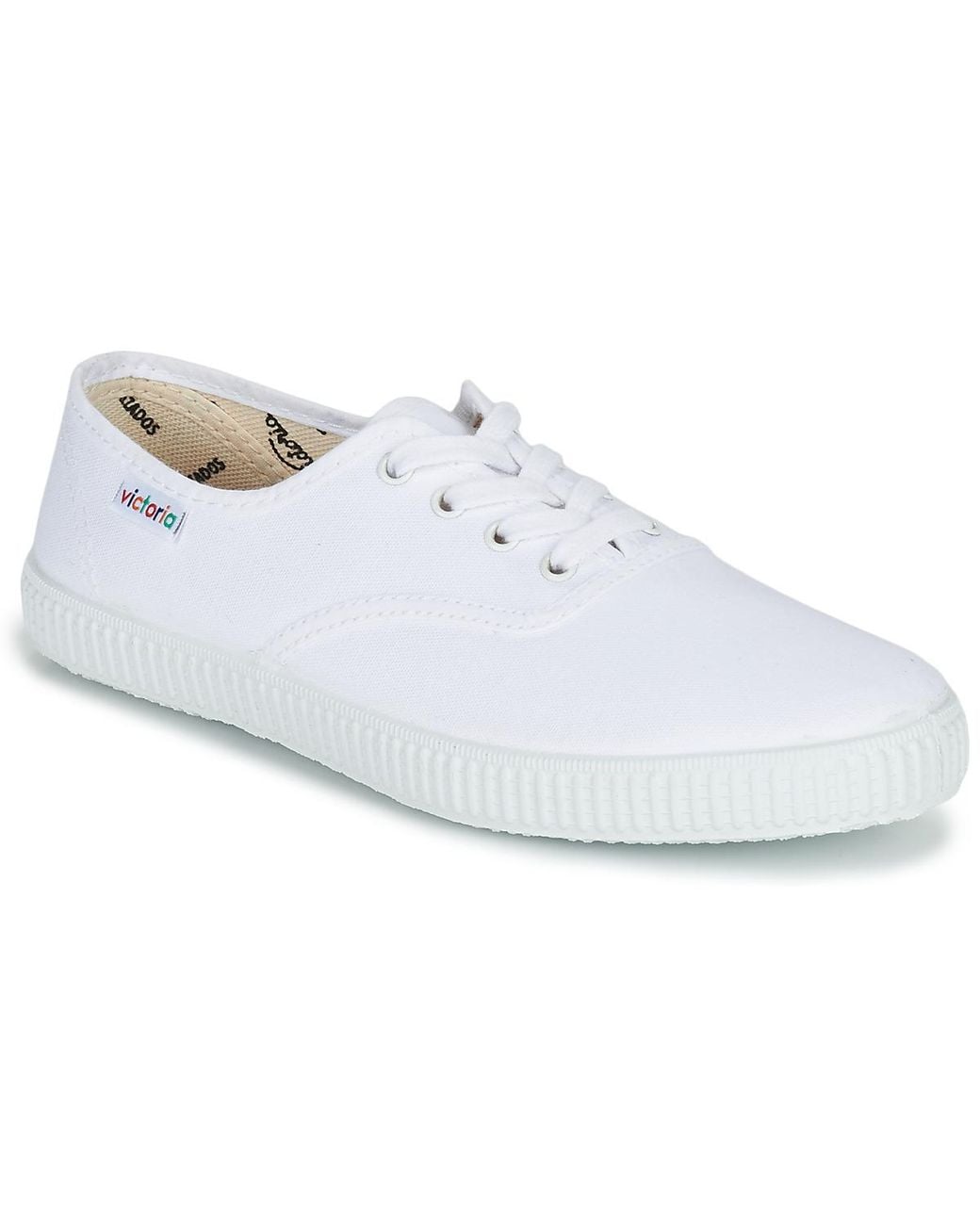 Victoria White Shoes (trainers) Tennis 1915 Inglesa Toile
