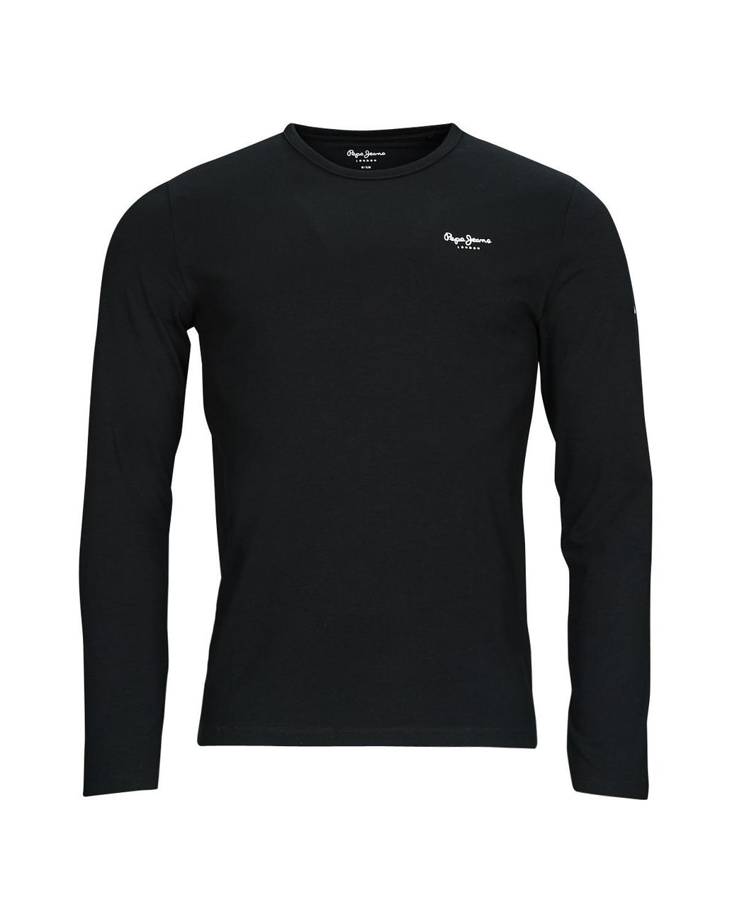 Pepe Jeans Black Original Basic 2 Long Long Sleeve T-shirt for men