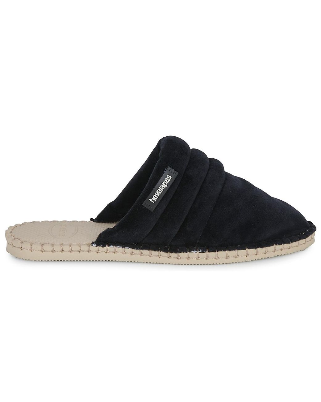 Havaianas Black Mules / Casual Shoes Mule Gomos Fur