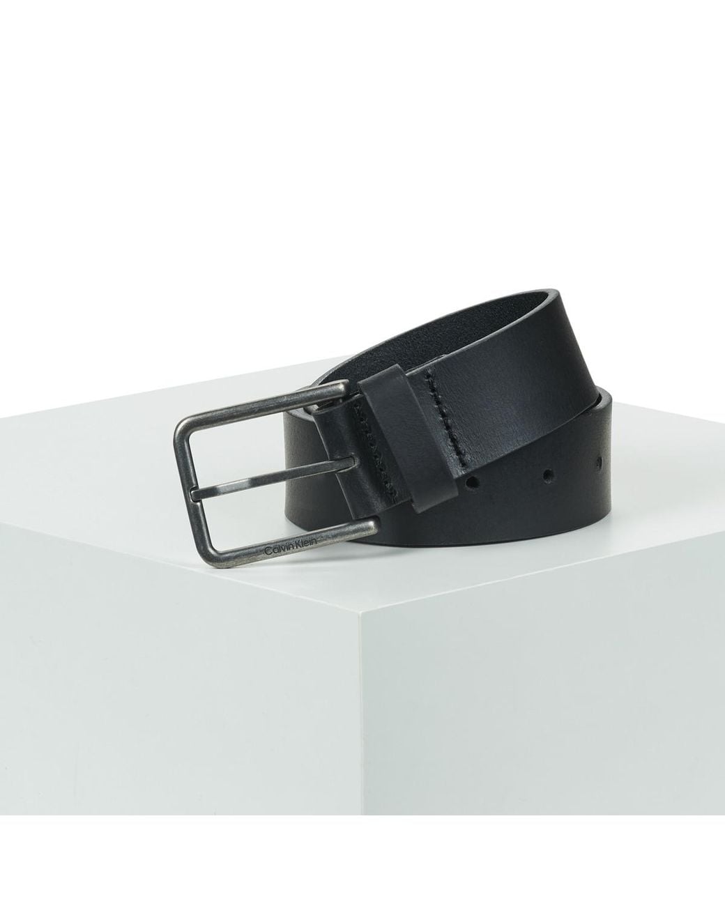 Calvin Klein Black Belt Warmth Buckle 35mm for men
