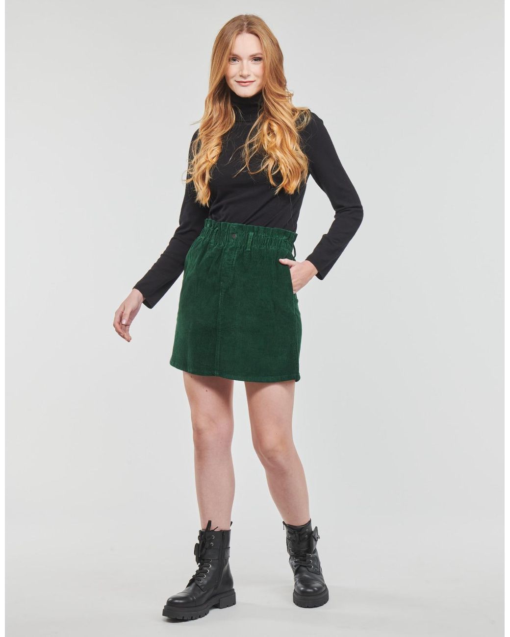 Noisy May Green Nmjudo Skirt