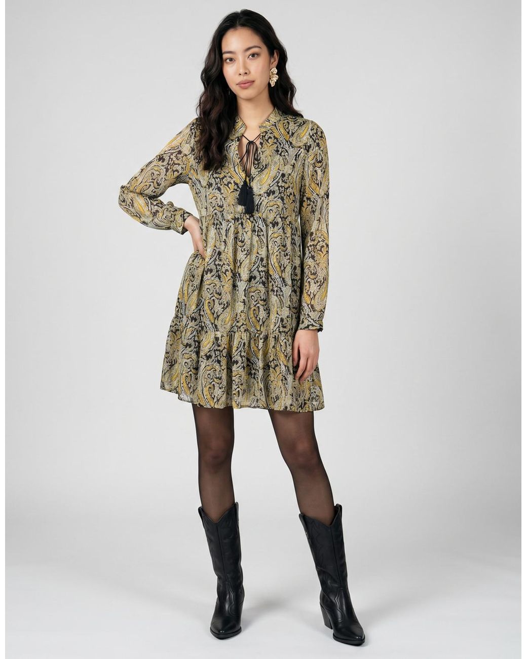 Moony Mood Multicolor Padaste Dress