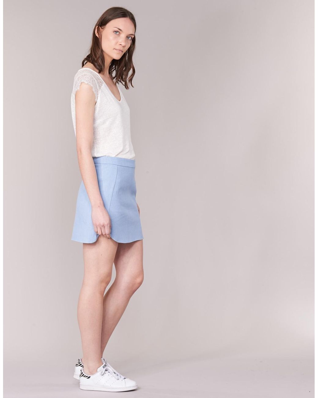Betty London Iguaniary Women's Skirt In Blue