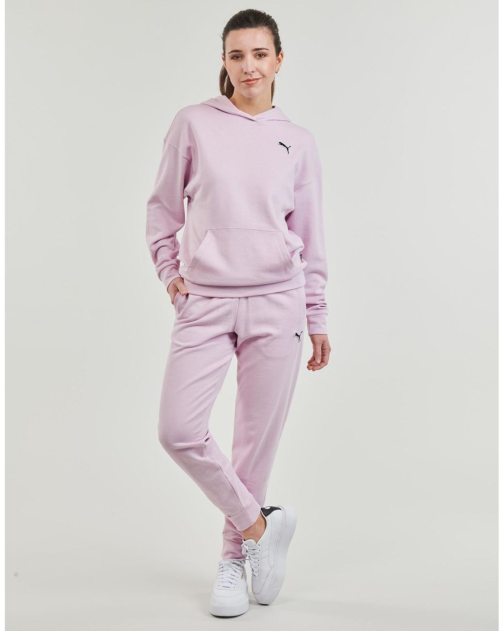 PUMA Purple Tracksuit Bottoms Better Essentials Pants Cl Tr