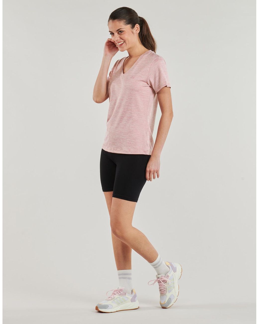 Only Play Pink T Shirt Onpcore Life Vn Ss Reg