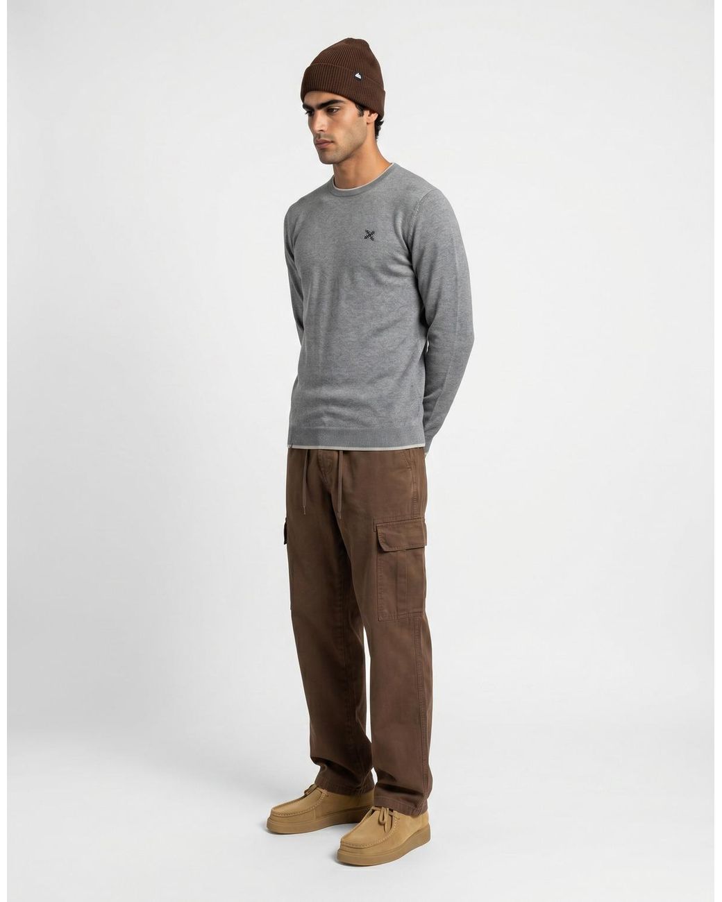 Oxbow Gray Sweater P0peroni for men