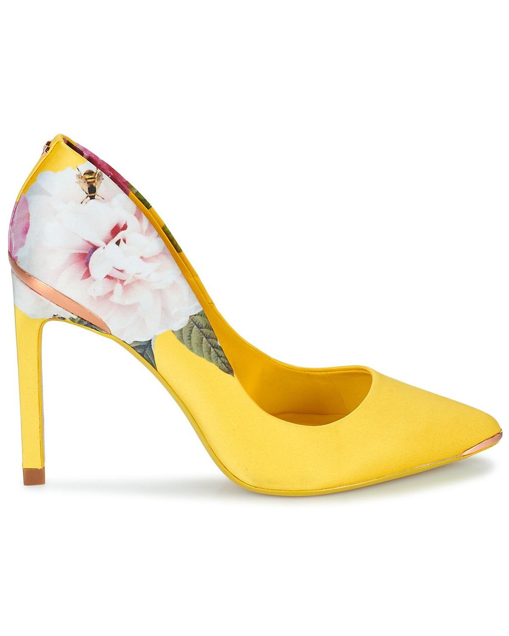 ted baker yellow heels