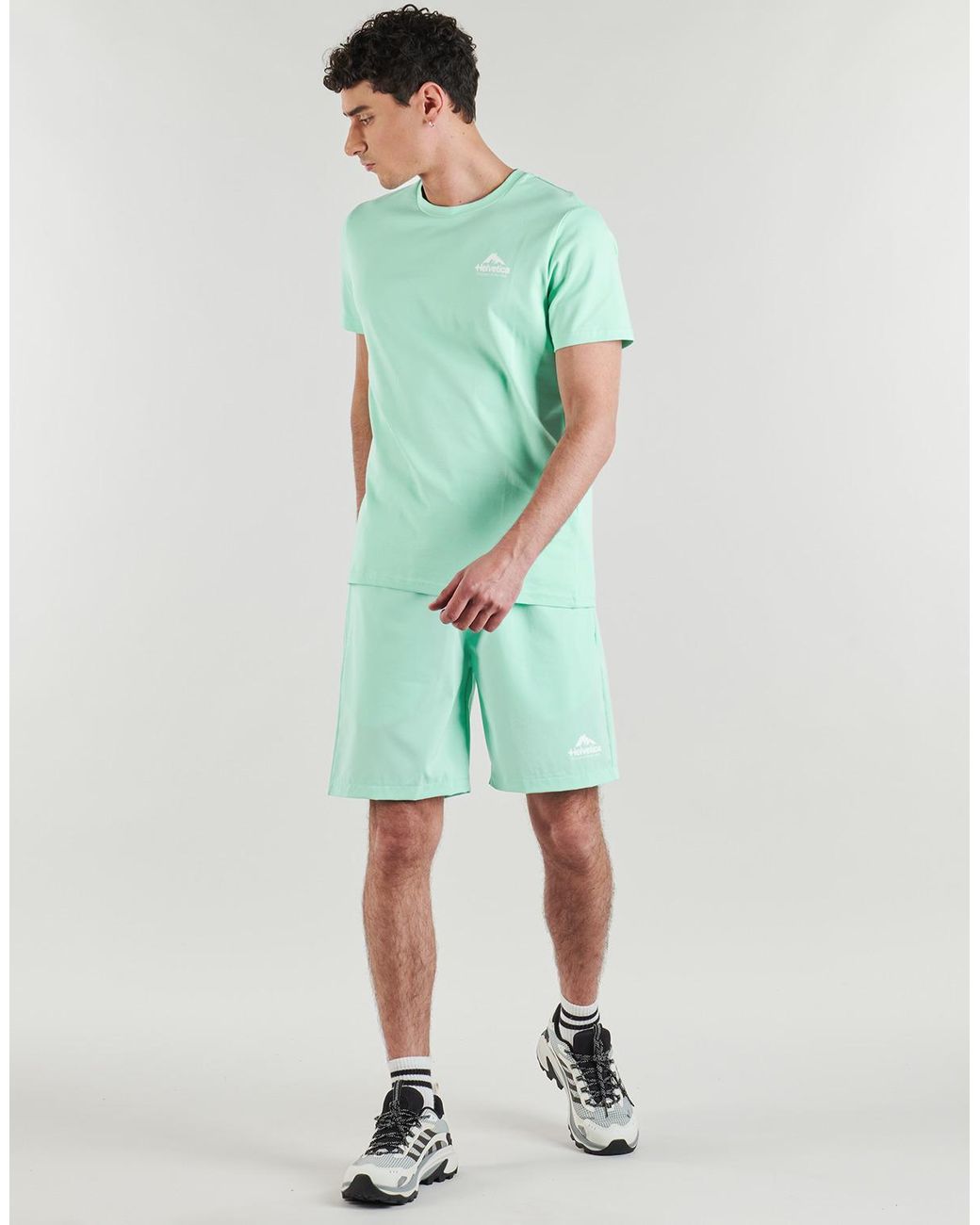 Helvetica Green T Shirt Toronto for men
