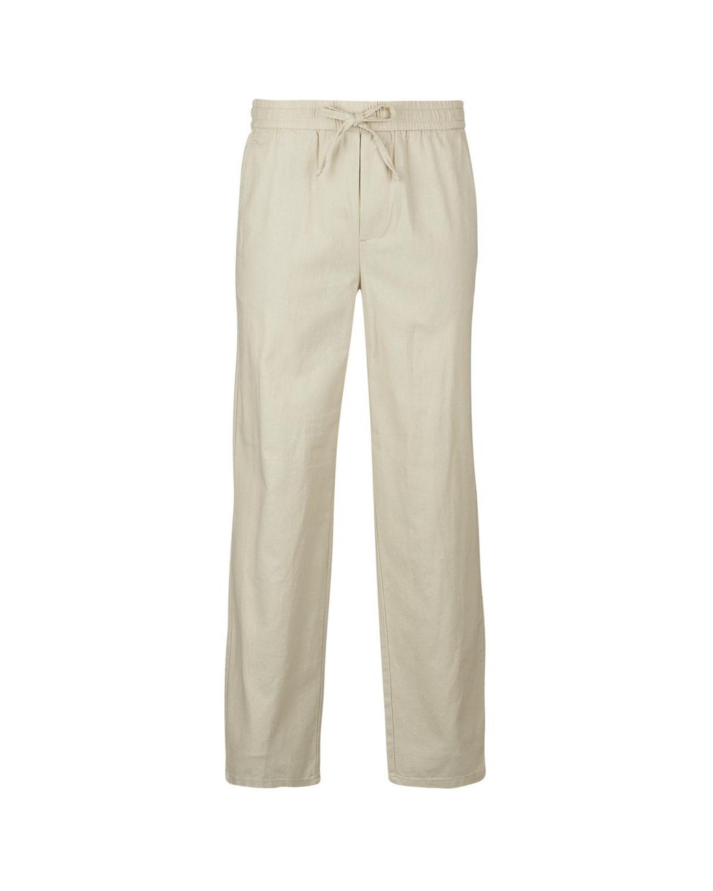 Only & Sons Natural Straight Trousers Onssinus Loose 0007 Cot Lin for men