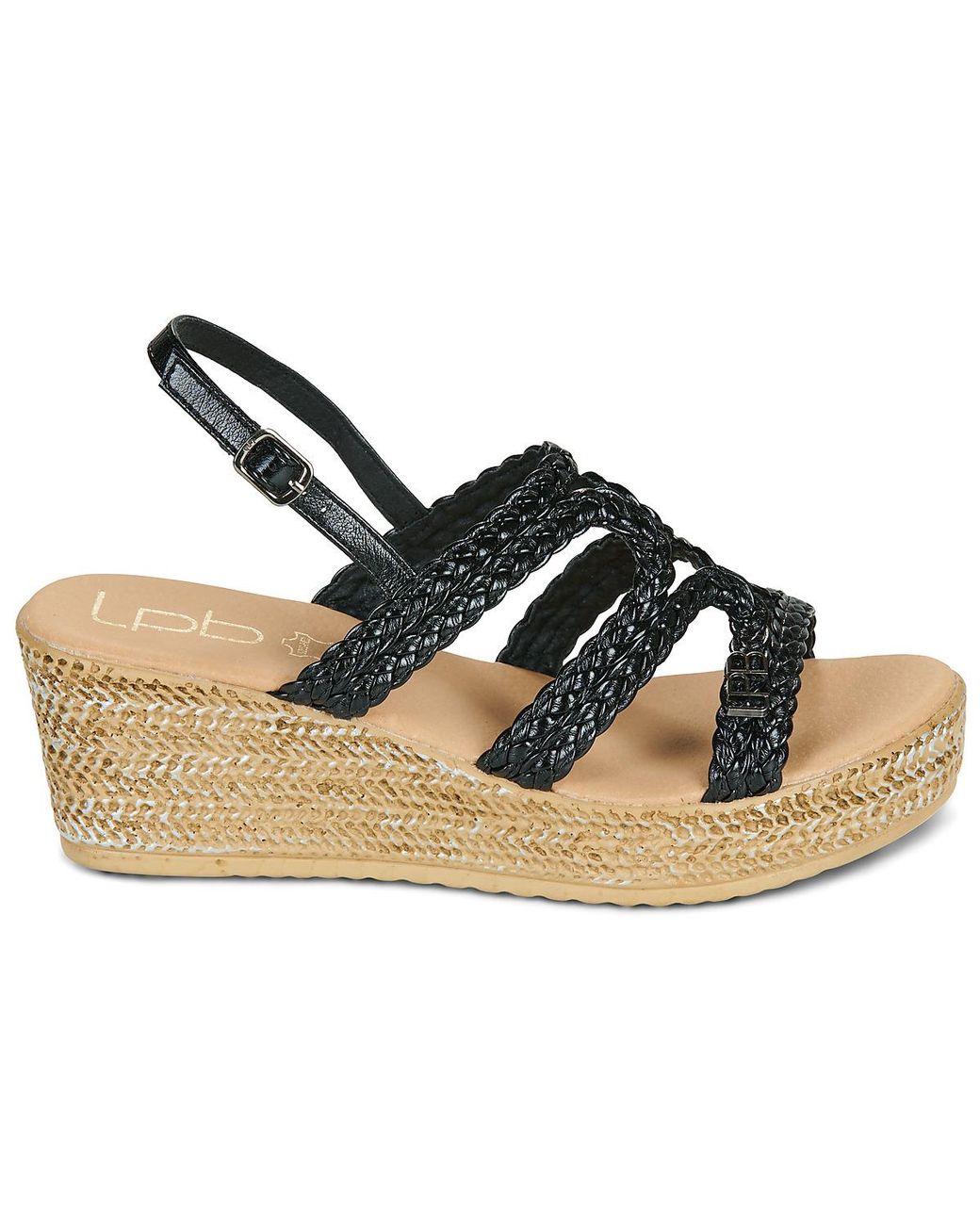 Les Petites Bombes Metallic Sandals Niza