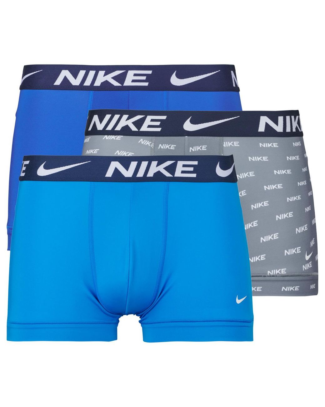 Nike Blue Boxer Shorts Trunk 3pk for men