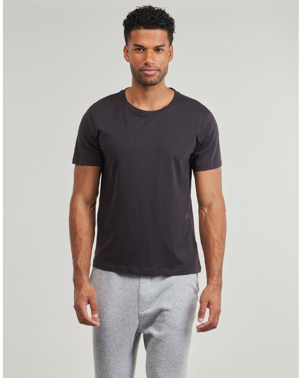 Sloggi Black Bodysuits Slg Base O-neck for men