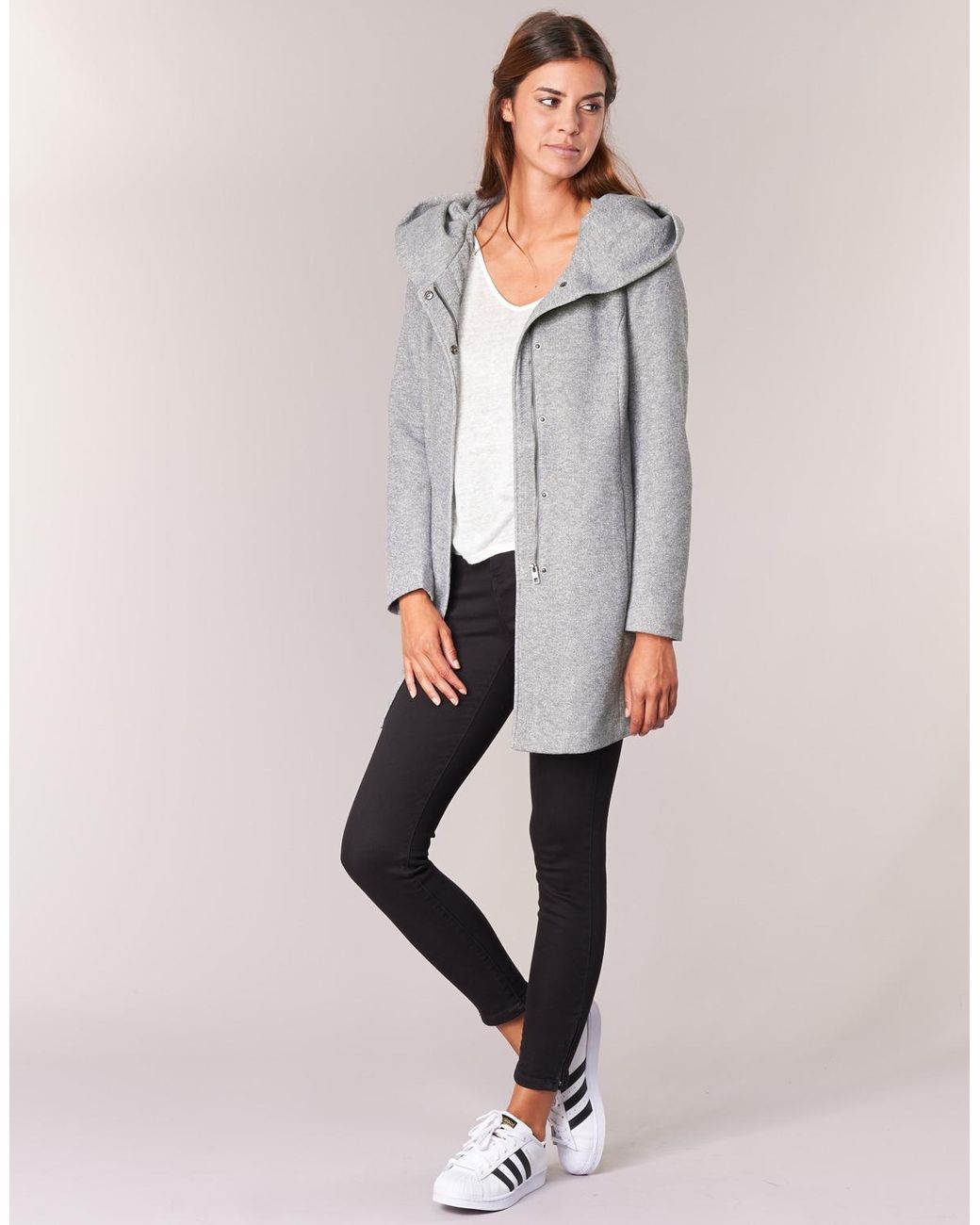 ONLY Gray Sedona Women's Coat In Grey