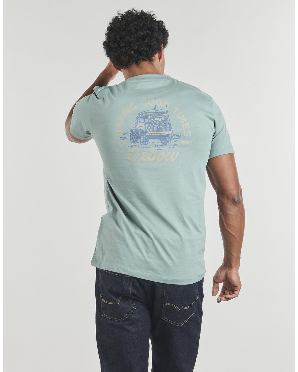 Oxbow Blue T Shirt S1weekender for men