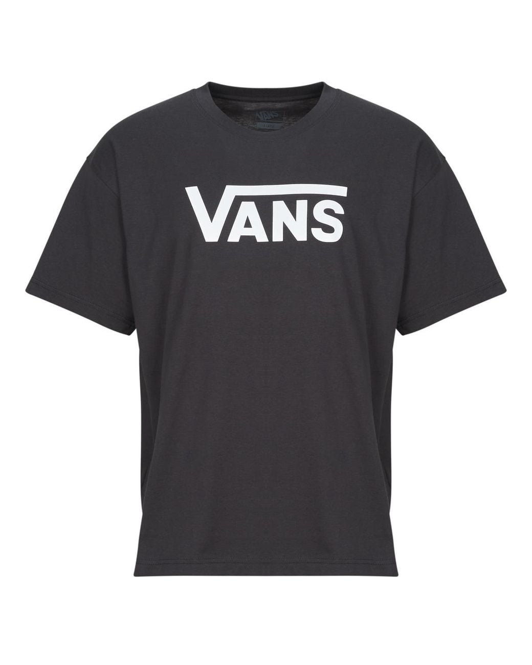 Vans Black T Shirt Classic Ss Tee for men