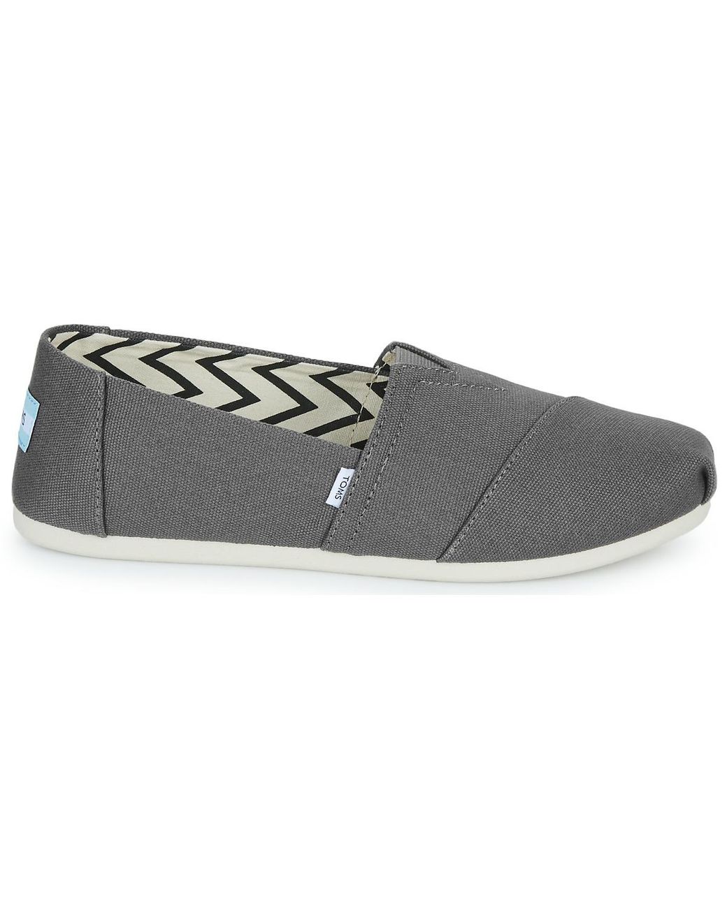 TOMS Gray Espadrilles / Casual Shoes Alpargata