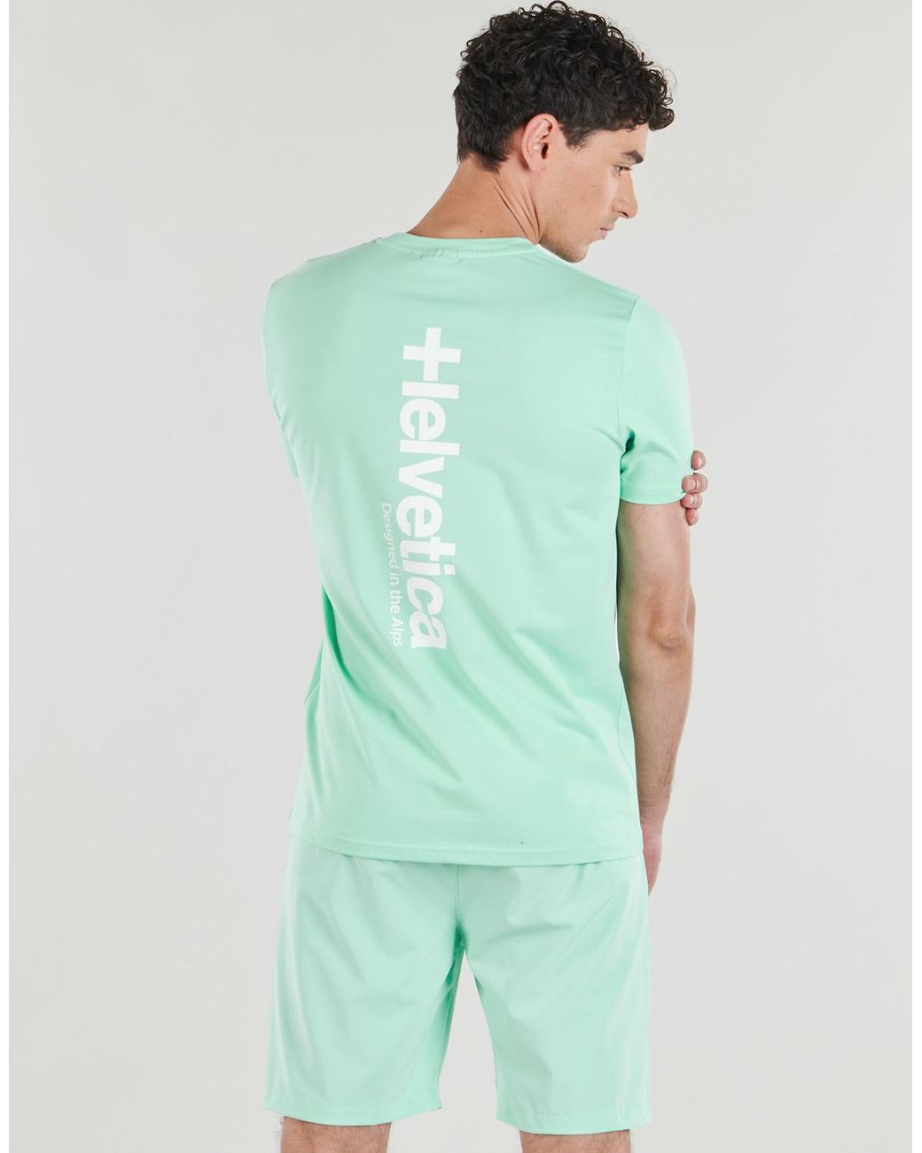 Helvetica Green T Shirt Toronto for men