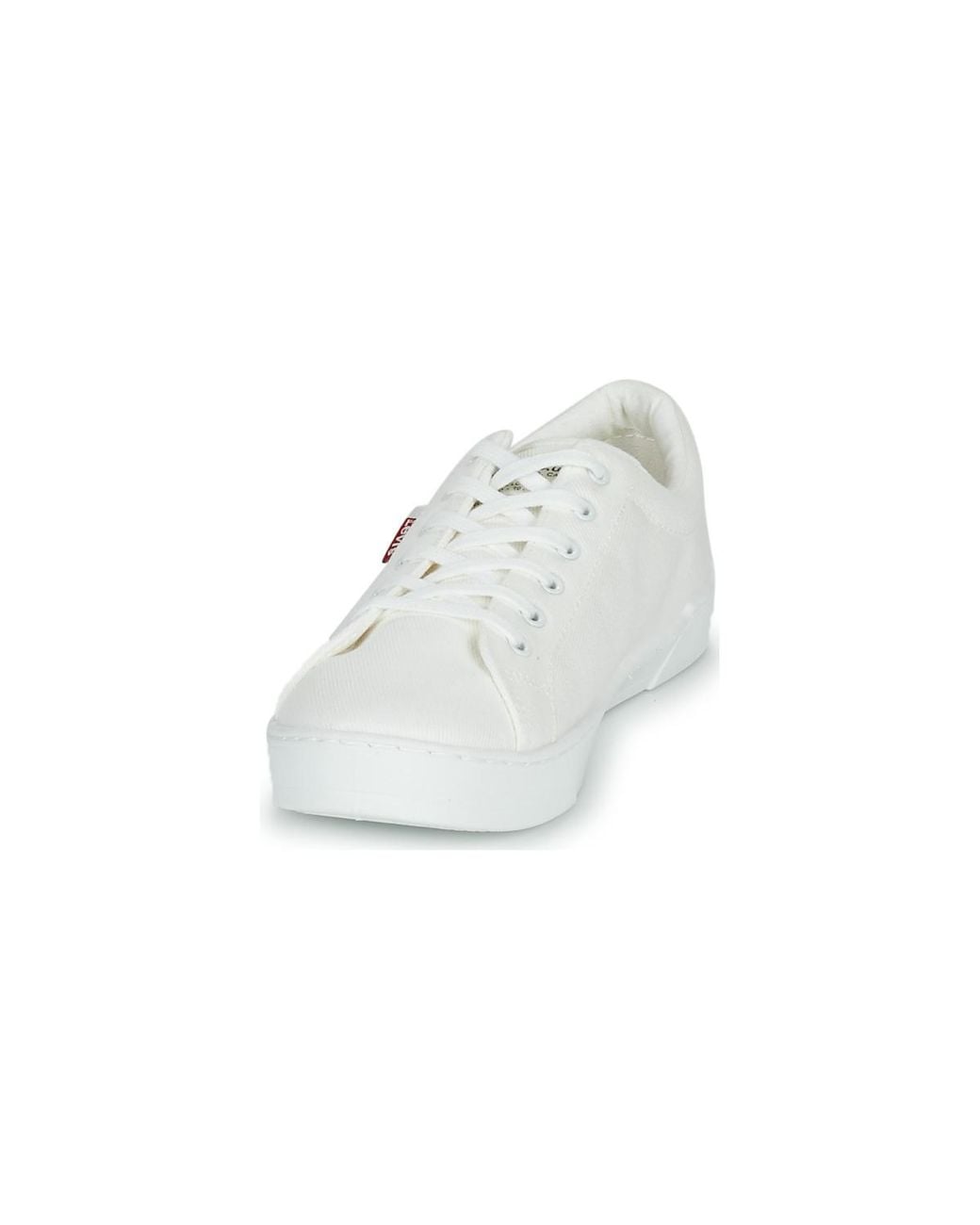 Levi's White Malibu 2.0 Shoes (trainers)