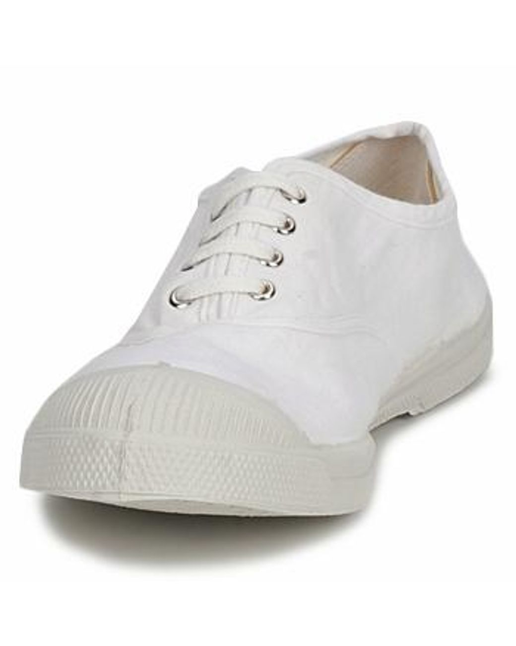 Bensimon White Shoes (trainers) Tennis Lacet