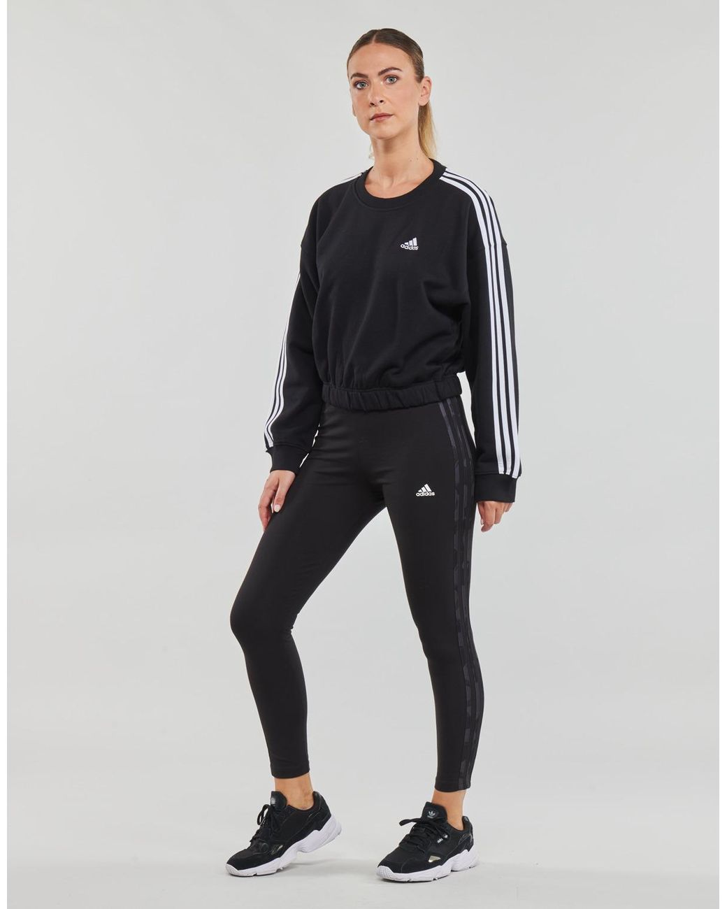 Adidas Black Sweatshirts 3s Cr Swt
