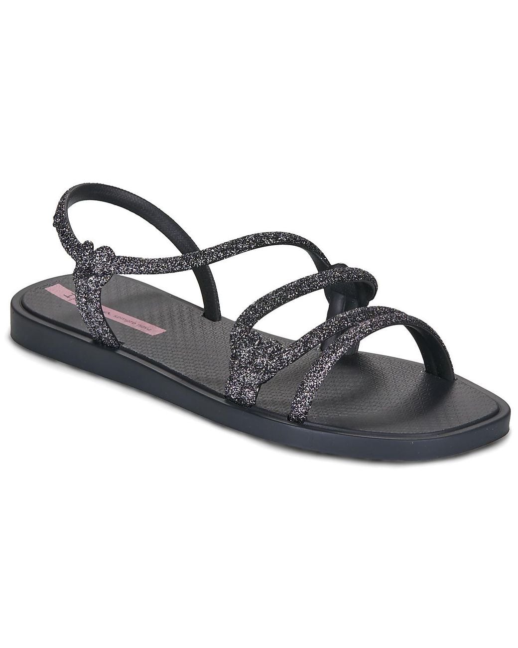 Ipanema Blue Flat Sandals Solar Glow Slide Fem