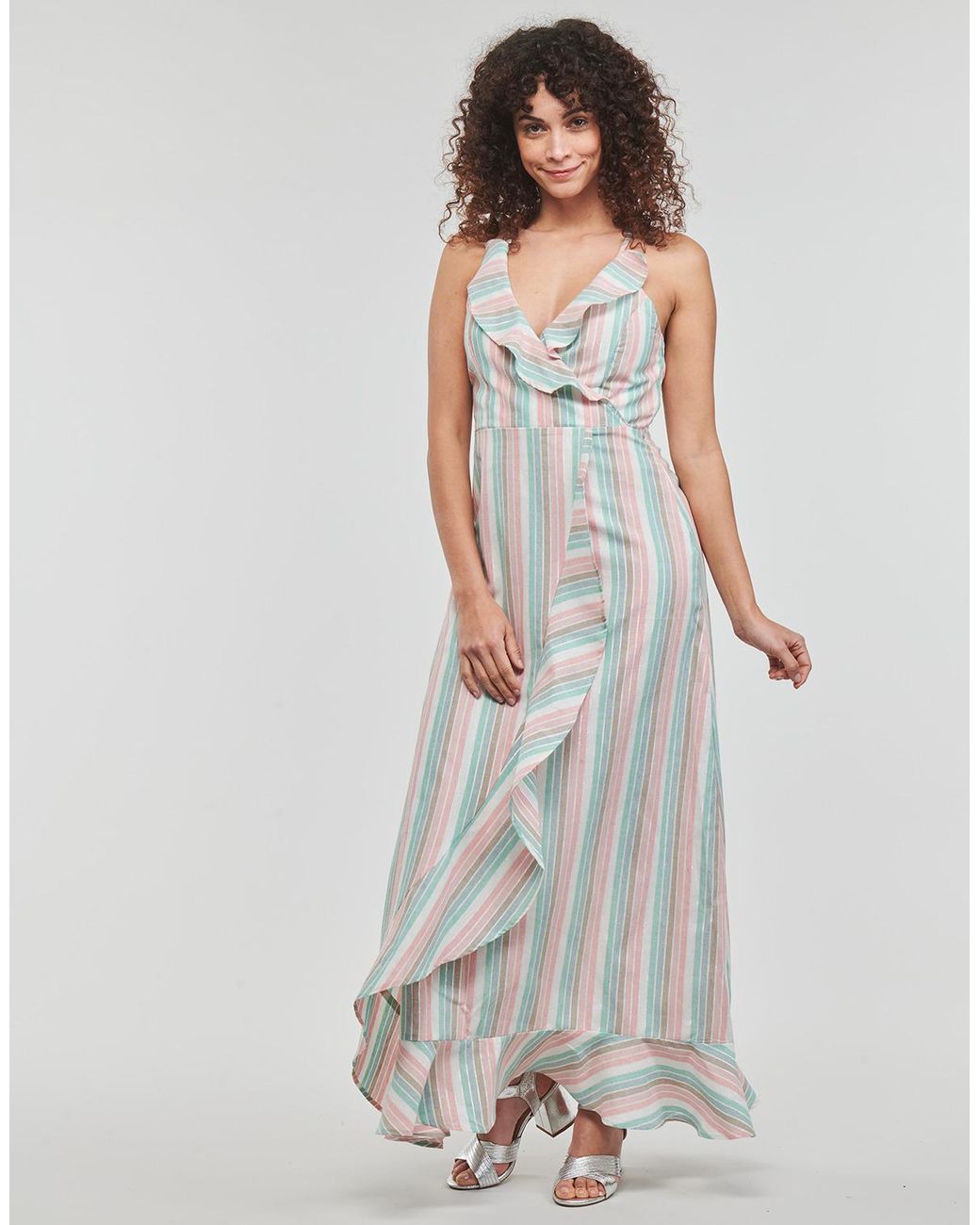 Molly Bracken Gray Long Dress Clemence