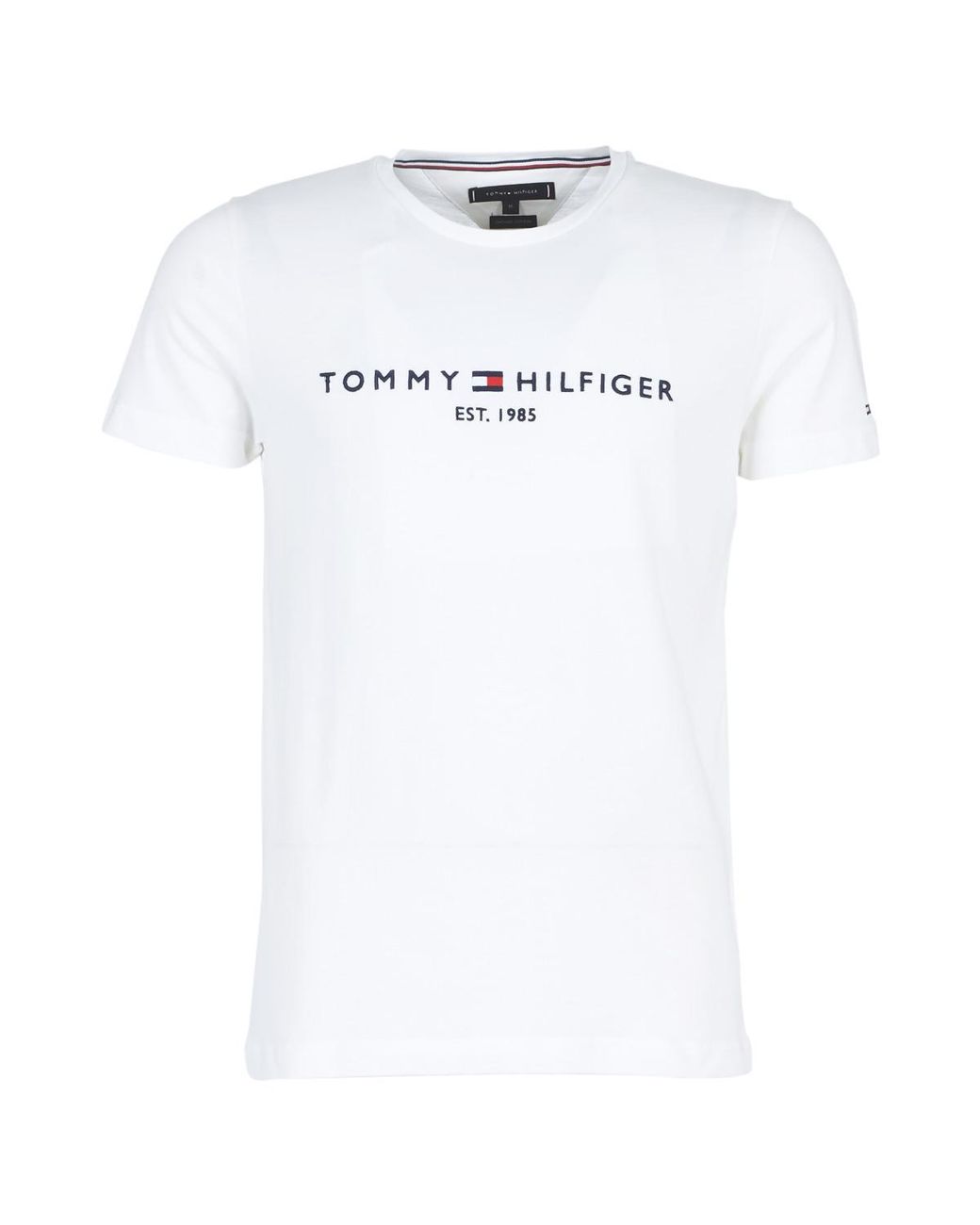 Tommy Hilfiger Logo White T-shirt for men