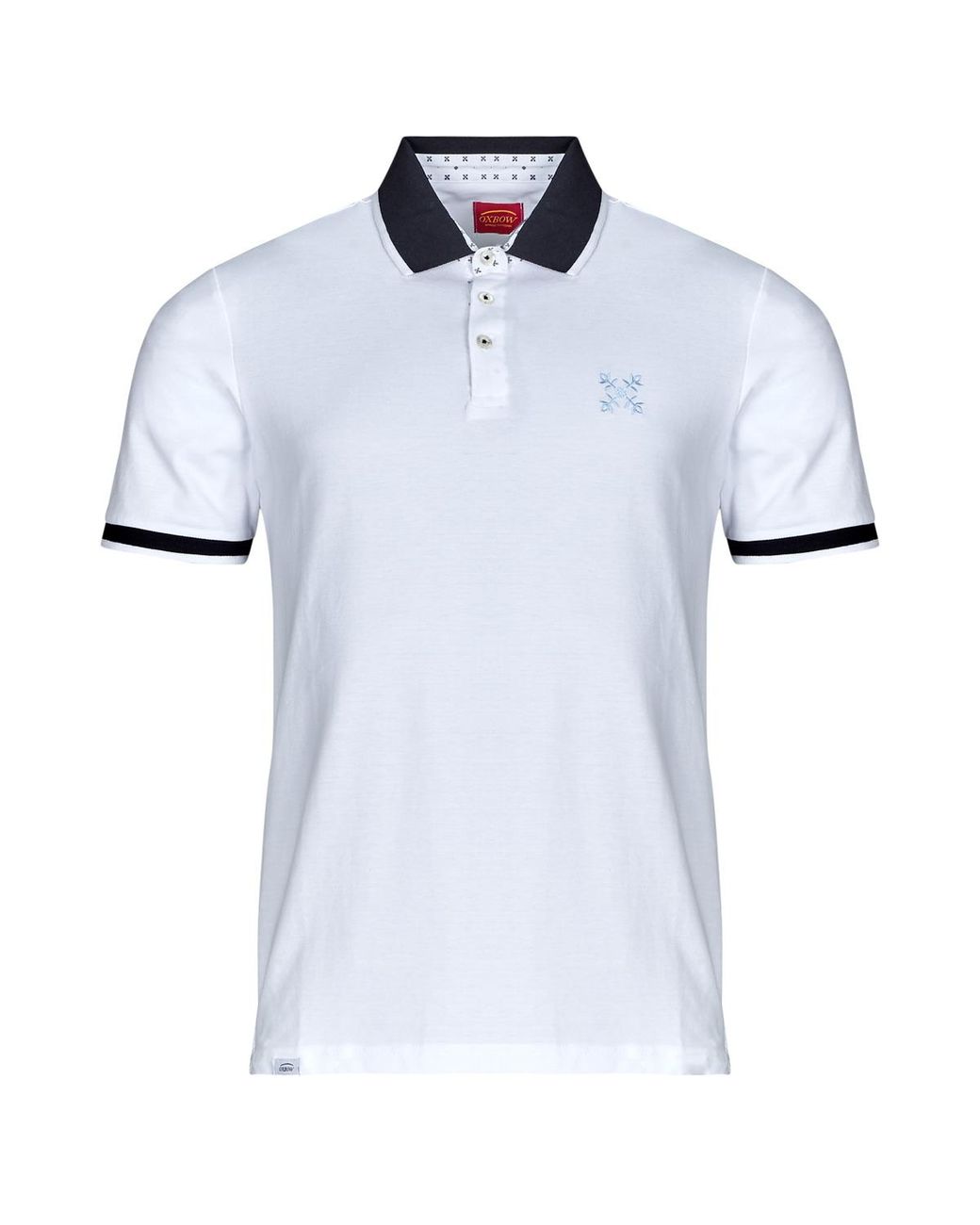 Oxbow White Polo Shirt P0nachem for men