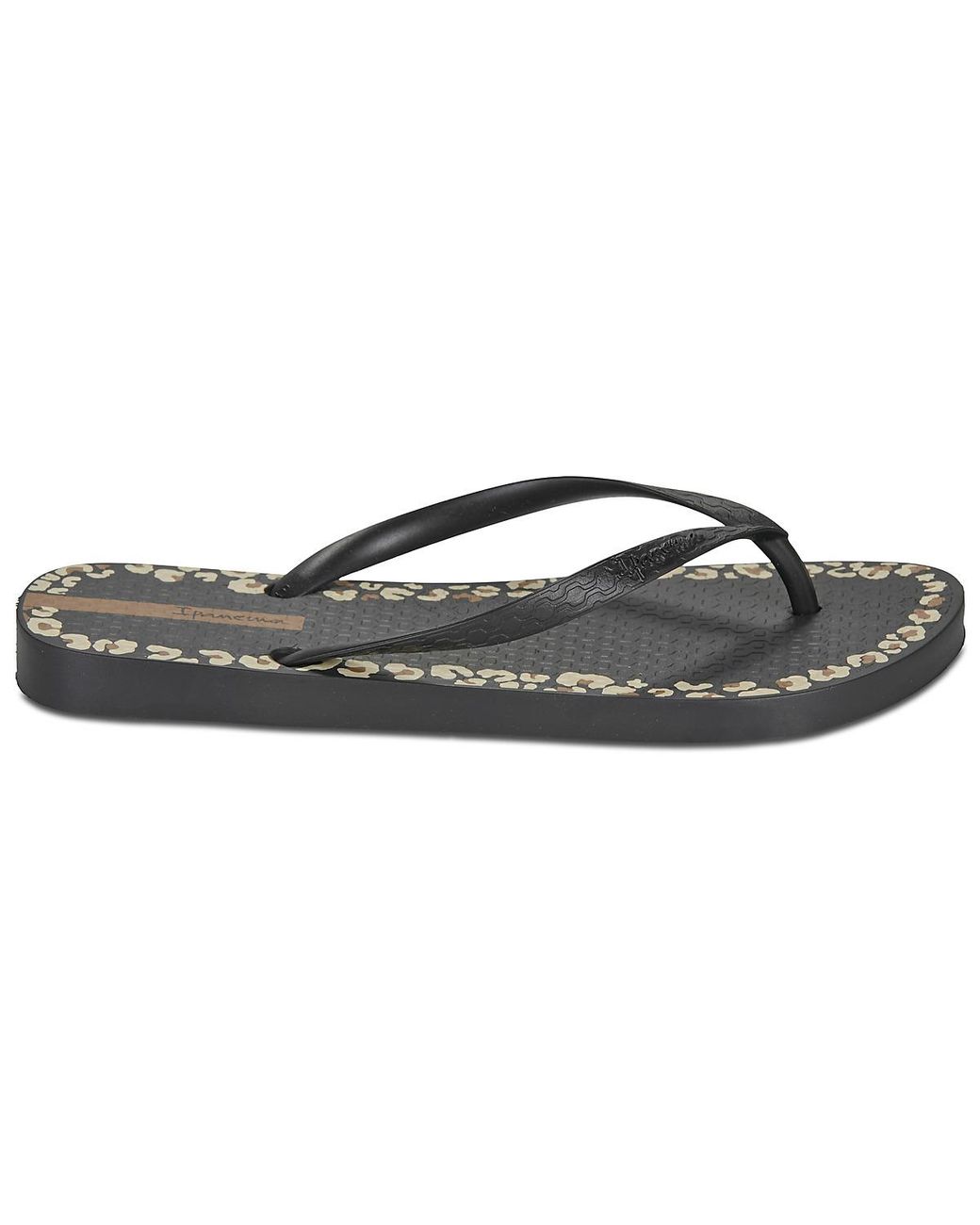 Ipanema Black Flip Flops / Sandals (shoes) Day Fem