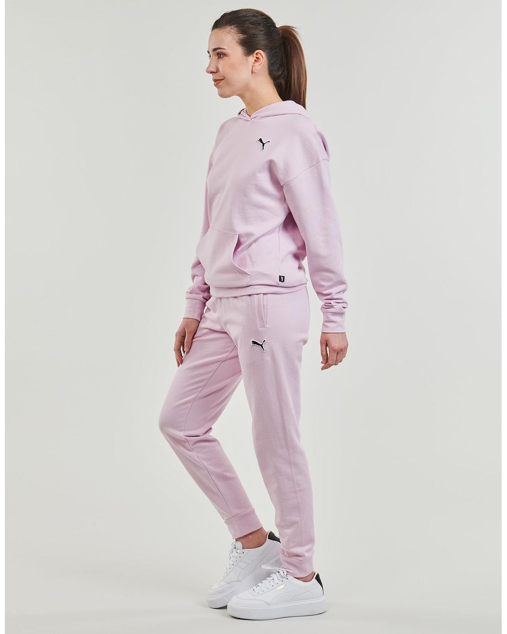 PUMA Purple Tracksuit Bottoms Better Essentials Pants Cl Tr