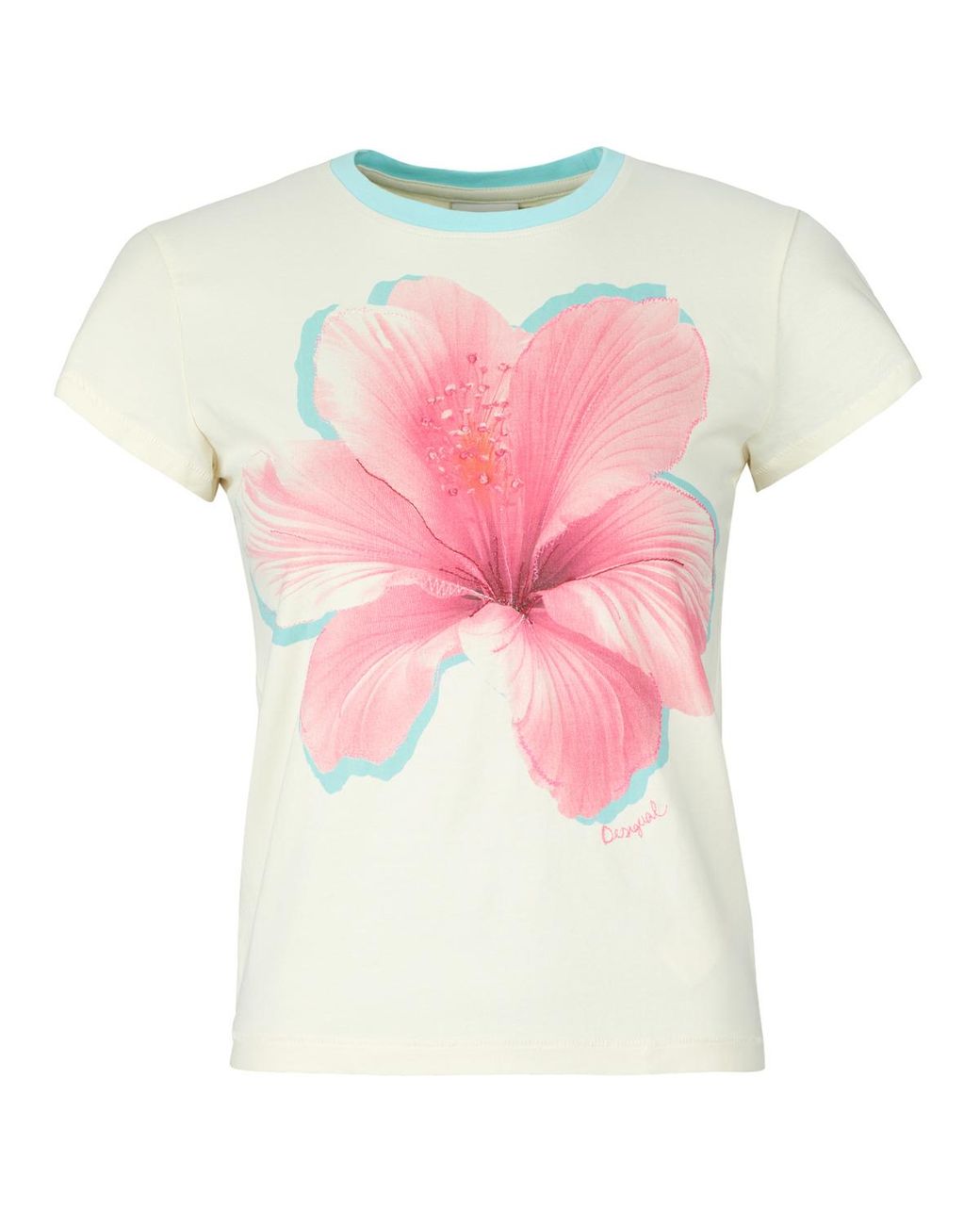 Desigual Pink T Shirt Yokohama