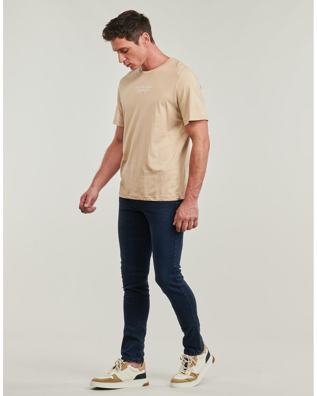 Jack & Jones Blue Skinny Jeans Jjiglenn for men