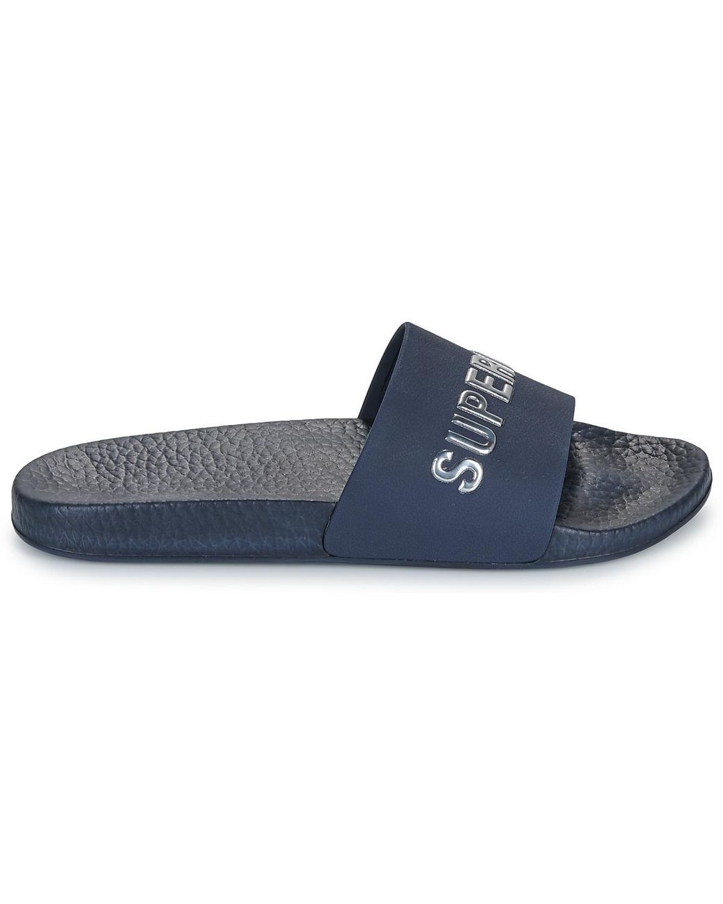 Superdry Blue Tap-dancing Premium Metallic Pool Slide