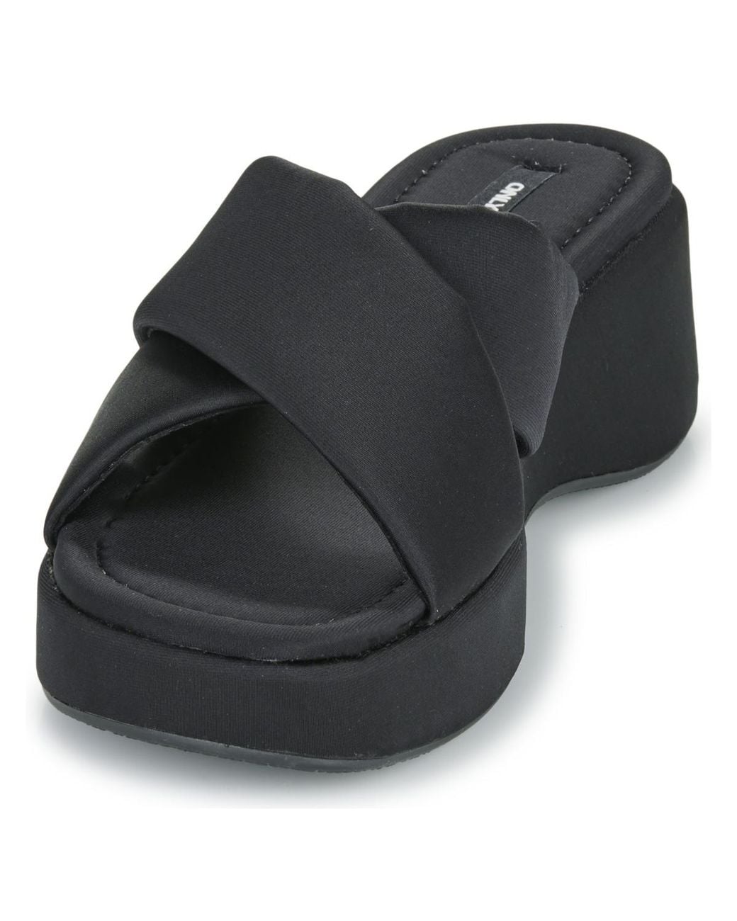 ONLY Black Mules / Casual Shoes Onlmorgan-3 Cross Strap Sandal